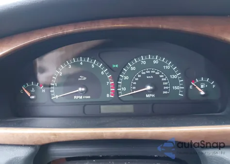 2004 Jaguar S-Type 4.2L V8 из США, поврежденный, VIN SAJEA01U94HN09405